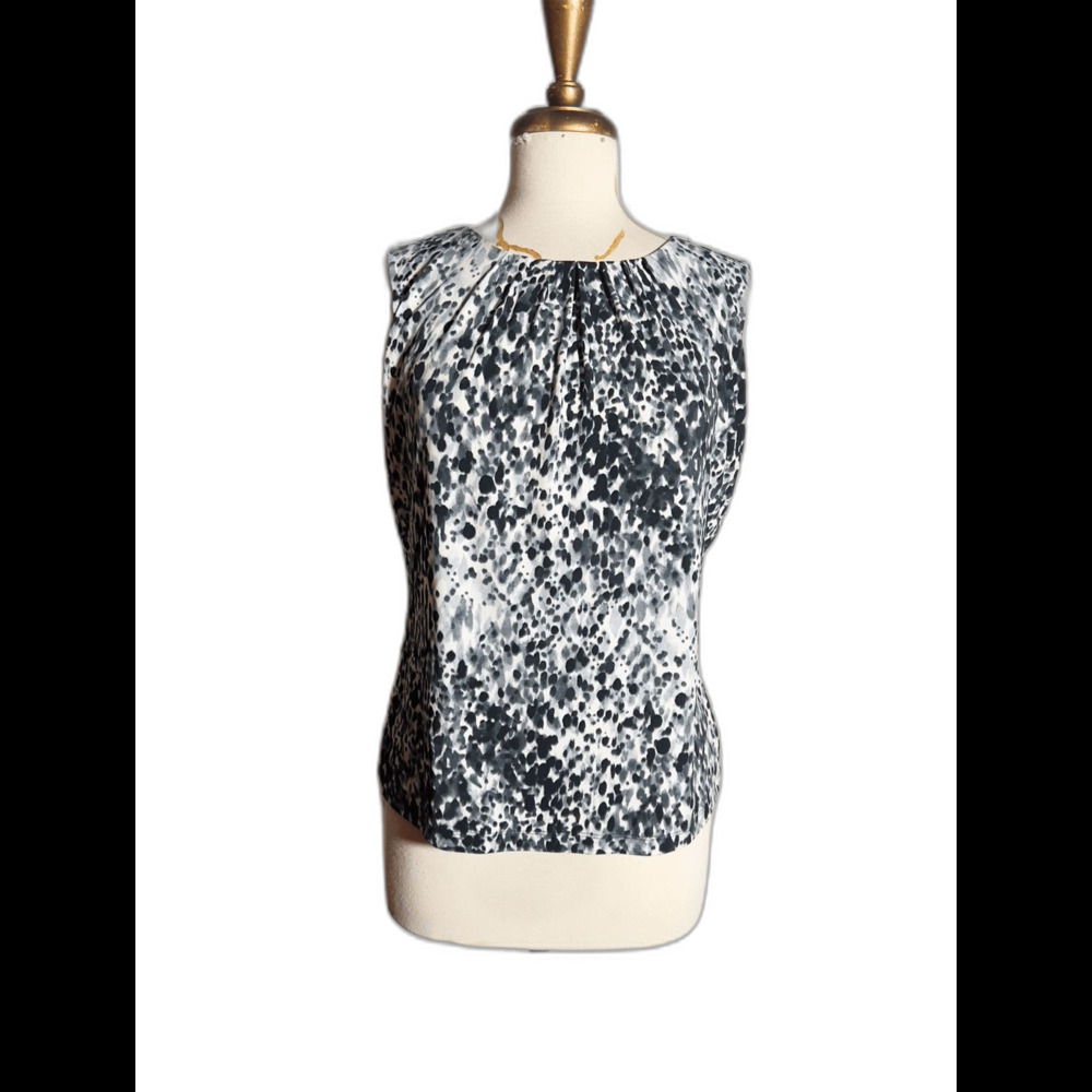 Calvin Klein Blouse Size M Modern Old Money Dark Academia Top